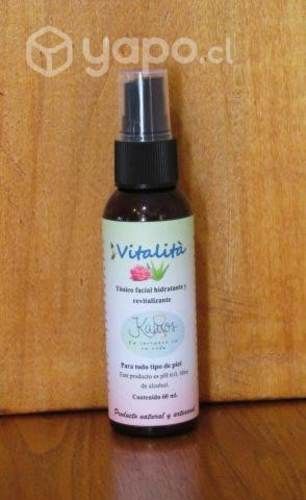 Tónico facial 60 ml natural revitalizante