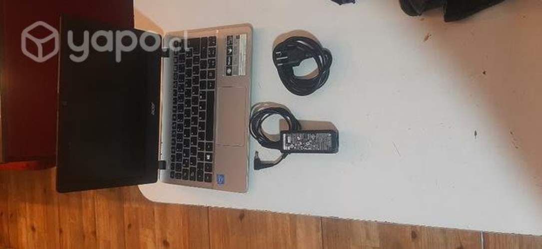 Notebook con uso ,falla solo el táctil