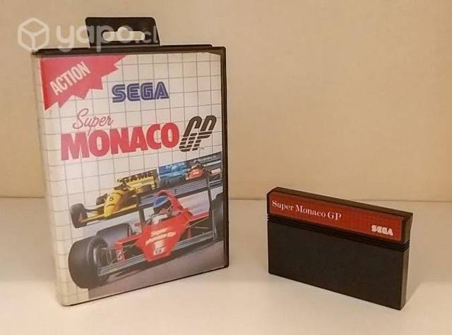 Super Monaco GP Sega Formula 1 Carreras Racing SMS