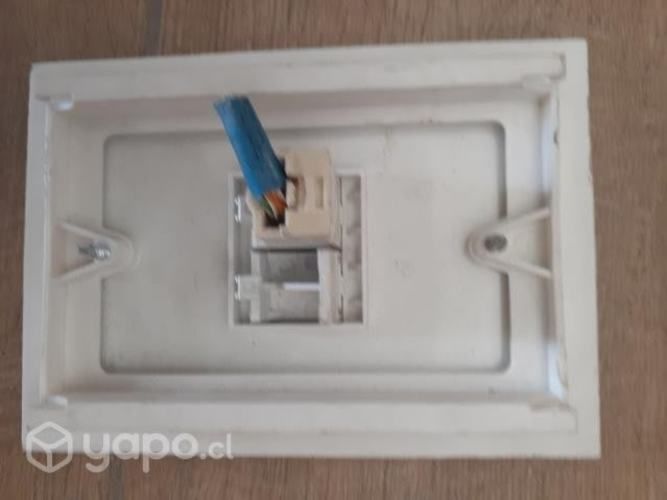 Modulos RJ-45 DOBLES Y SIMPLES