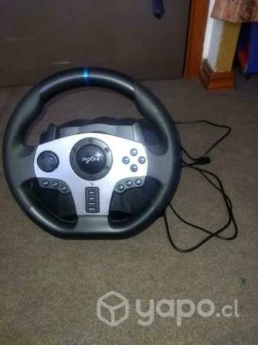 Volante y pedales para consola