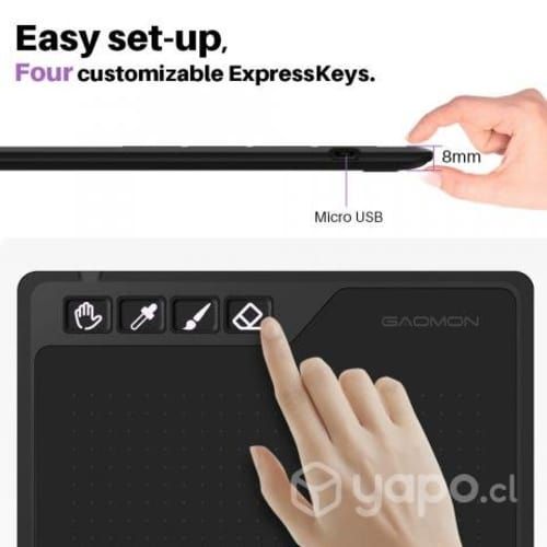 Tableta Grafica digitalizadora Gaomon S620
