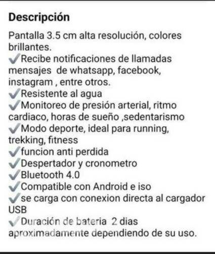 Smartwatch Y68, entrega, centro de Temuco