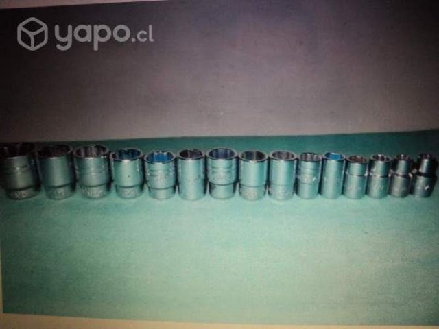 15 Dados Andes-Sam. En Pulgadas X 1/2