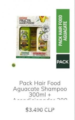 PACKHAIR FOOD PALTA Shampo 300 ml AC 300 ML +SCH 2