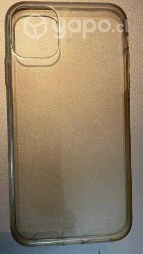 Carcaza protectora transparente para IPhone 11