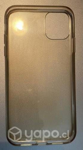Carcaza protectora transparente para IPhone 11