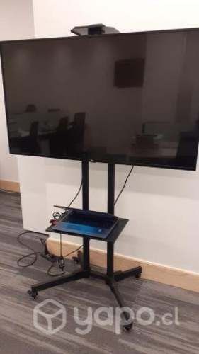 Soporte Tv 32 A 65 Pedestal Ruedas Soporte Stand