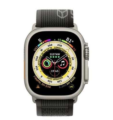NUEVO Apple Watch Ultra correa negra/gris trail