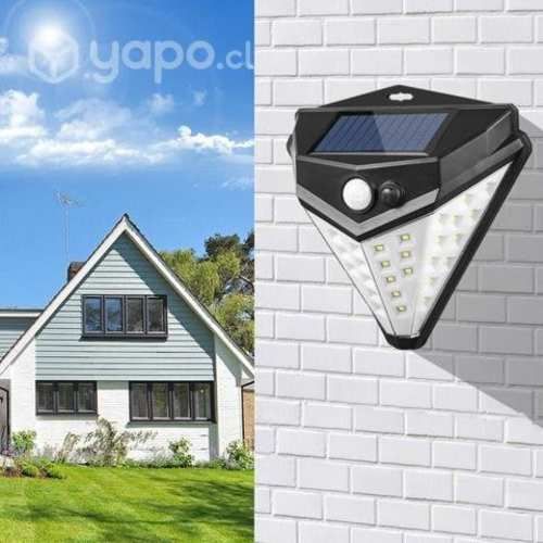 Foco Lampara Solar 38 Led Con Sensor de Movimiento