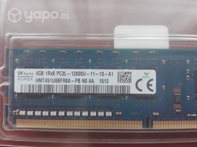 Memoria ram ddr3l 4gb