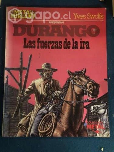 DURANGO, las fuerzas de la ira, tremendo comic