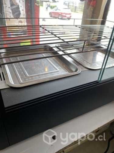 Vitrina para negocio+ termo eléctrico 10 litros