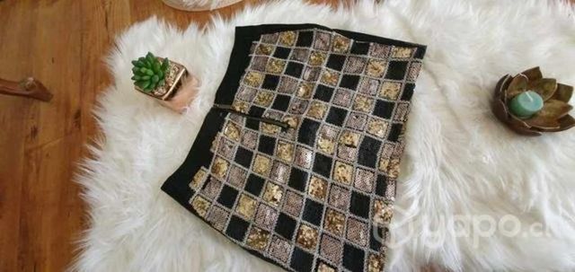 Hermosa falda fiesta