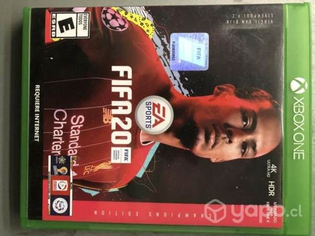 juego FIFA 20 CHAMPIONS EDITION XBOX ONE
