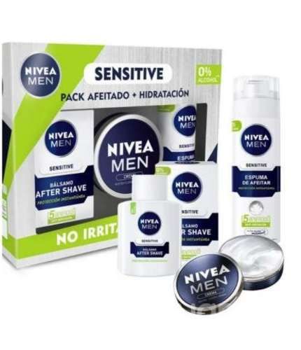 Set nivea con 3 productos