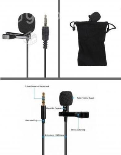 Micrófono de Solapa auxiliar de 3,5 mm GL-119