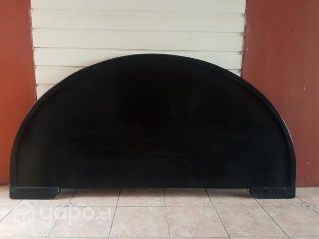 Respaldo madera negro