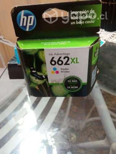Tinta original HP color 662