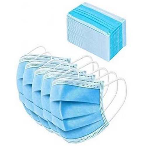 Mascarillas Desechable Celeste Quirúrgica Certif