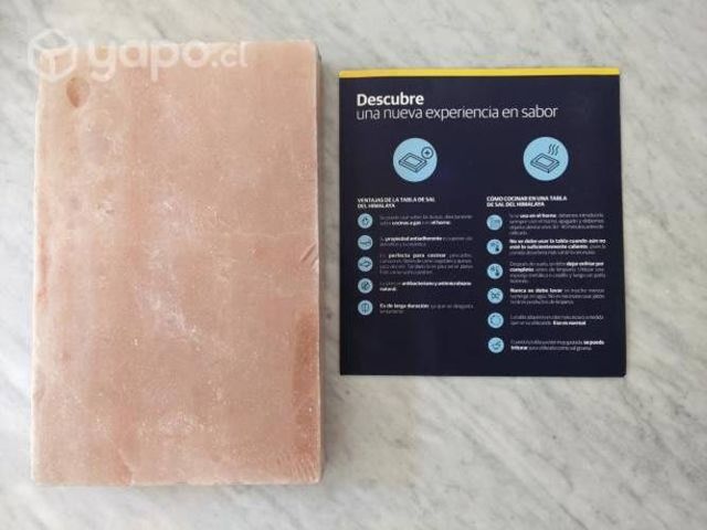 Tabla de sal Parrilla