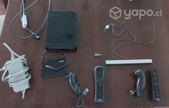 Wii+disco duro con juegos