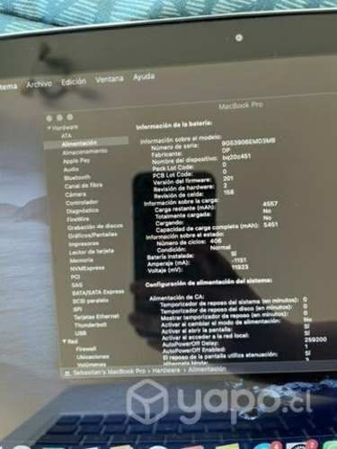 Macbook Pro 2012 disco solido ssd 512 gb