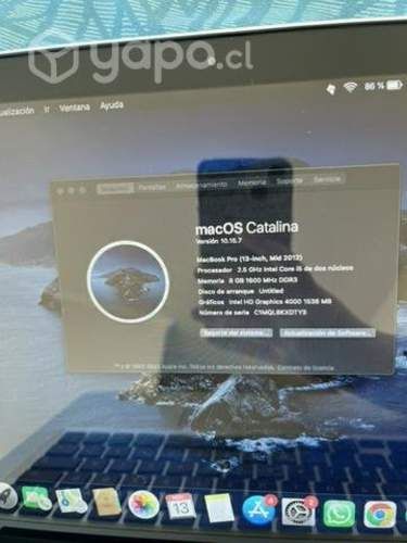 Macbook Pro 2012 disco solido ssd 512 gb