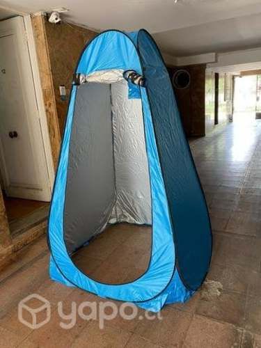 Carpa casera de baño vestidor para camping