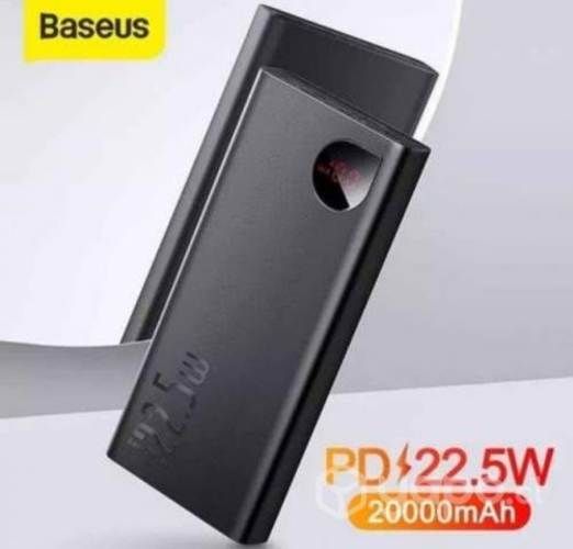 Cargador 65W GaN + Cable 100W + Baseus