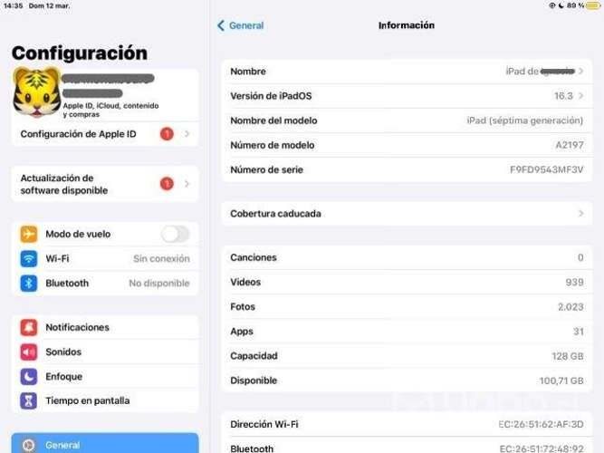 Ipad 7ma generación 2021
