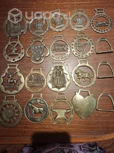 Medallones de caballos Brassens horsen colección