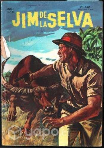 Comic, revista Jim de la Selva Año 1 numero 6