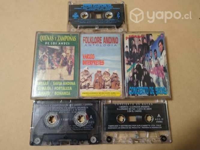 Mt92: pack tapes los kjarkas