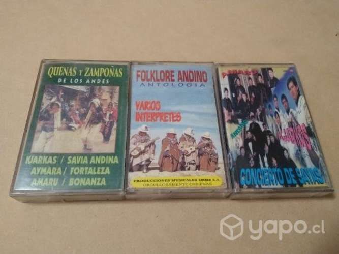 Mt92: pack tapes los kjarkas