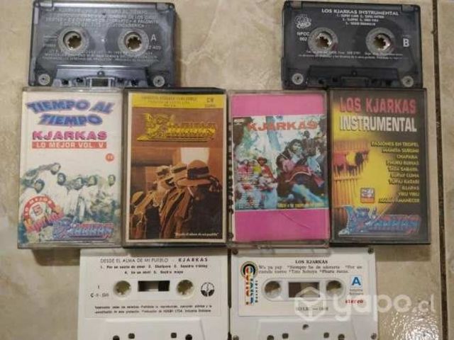 Mt92: pack tapes los kjarkas
