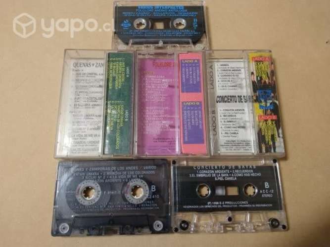 Mt92: pack tapes los kjarkas