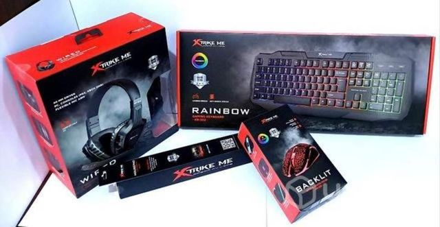 Combo gamer 4 en 1 Xtrike Me