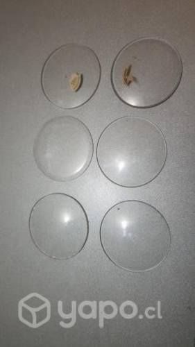 Antiguos Vidrios Para Relojes De Bolsillo