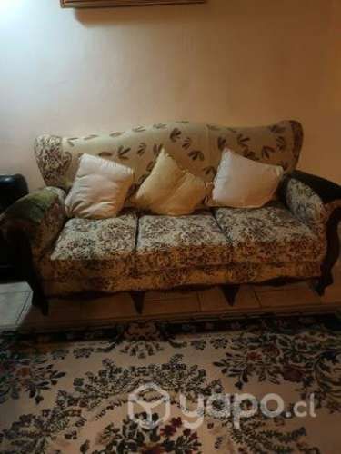 Hermoso living normando tallado completo impecable