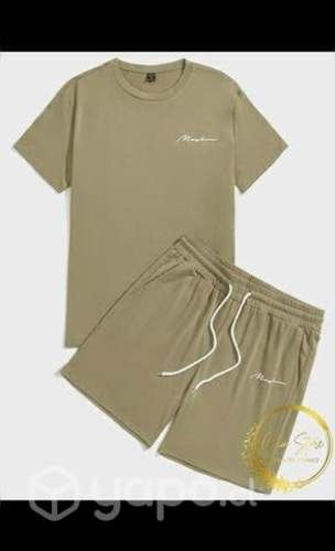 Conjunto verde militar