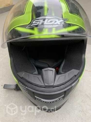 Casco moto Shox Skar Talla XS (apto para niños)
