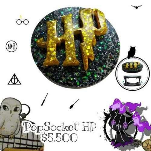 'PopSocket' Harry Potter de resina para celulares