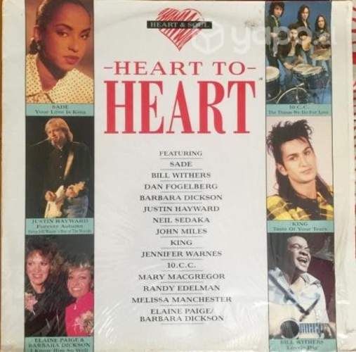 Varios Heart To Heart Vinilo Lp Variados Artistas