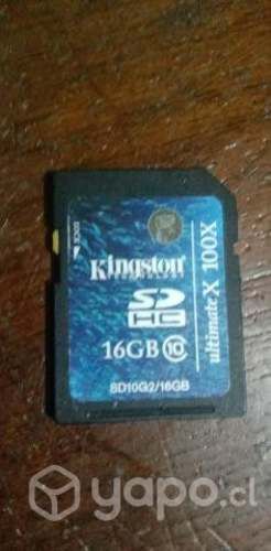 Tarjeta de momeria hc sd 16 GB clase 10