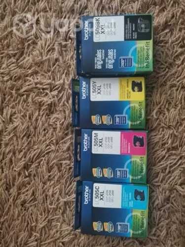 Juego tintas Brother LC505 color XL LC509 negro