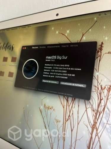 Macbook air 2014 84 ciclos