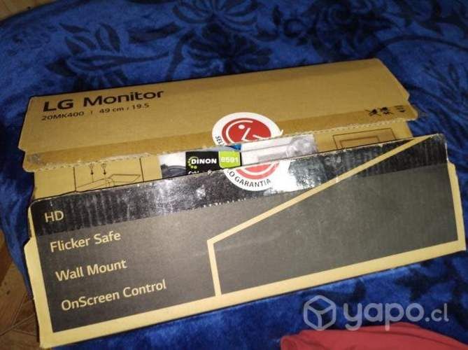 Monitor LG nuevo 19.5