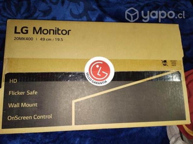 Monitor LG nuevo 19.5
