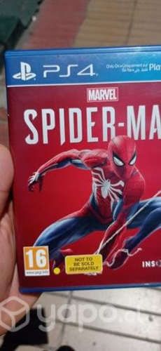 Juegos Spider man PS4 cambio